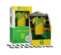 Norwich City 89-92 Retro Metal Home Shirt