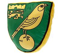 Norwich City F.C. Crest Cushion features the official NCFC badge. Super soft Officially Licenced
