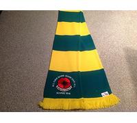 NORWICH CITY SUPPORTERS POPPY SCARF. LIMITED EDITION Free post