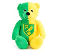 Norwich FC Official Football Gift Mini Bear - Ideal Christmas/Birthday Present for Men and Boys, Show Your Support to The Canaries