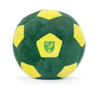 Norwich FC Officially Licensed Plush Football - 22 cm Soft Toy Pillow - Fluffy Stuffed Footy Ball Ideal for Kids and Adults - Perfect Sports Gift for Canaries