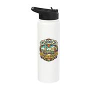 Norwich Norfolk England UK Born Bred Stainless Steel Insulated Water Bottle