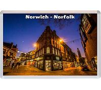 Norwich - Norfolk - Fridge Magnet 96 x 67 mm Jumbo Size BBSM1743