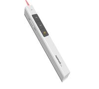 Norwii N26 Wireless Presentation Clicker, Presentation Remote, PowerPoint Clicker with Pointer for PowerPoint Presentations, Power Point Clicker Wireless Presenter (White)