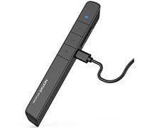 NORWII N75 Rechargeable Wireless Presentation Clickers with Red Light, Hyperlink Volume Presentation Clicker for Powerpoint Slide Advancer Clicker for PC/Laptop