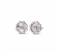 Nos Da Silver Stud Earrings Clogau Metallics One Size