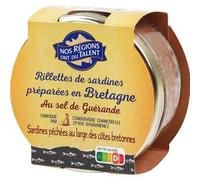 Nos Regions Rillettes De Sardine 125g
