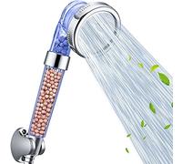 Nosame® Shower Head, Ionic Filter Filtration High Pressure Water Saving 3 Mode Function Spray Handheld Showerheads for Dry Skin & Hair