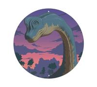Nosauria Animal Brachiosaurus Extinct Animals Metal Tin Sign