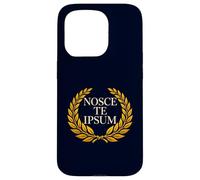 Nosce Te Ipsum Ancient Latin Wisdom Quote Case for iPhone 15 Pro