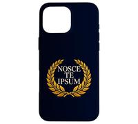 Nosce Te Ipsum Ancient Latin Wisdom Quote Case for iPhone 16 Pro Max