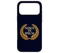 Nosce Te Ipsum Ancient Latin Wisdom Quote Case for iPhone 17 Pro Max