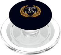 Nosce Te Ipsum Ancient Latin Wisdom Quote PopSockets PopGrip for MagSafe