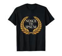 Nosce Te Ipsum Ancient Latin Wisdom Quote T-Shirt