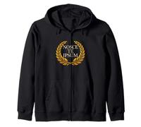 Nosce Te Ipsum Ancient Latin Wisdom Quote Zip Hoodie