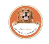 Nose Balm - Moisturizing Muzzle Soothing, Shea Repair Protective Cream, 20g Tin + White Bees, Ointment Licked Pads - for Daily Care & Protection Walk