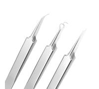 Nose Blackhead Remover Tools, Ultra-Fine Stainless Steel Blackhead Tweezers, Professional Facial Blackhead Remover Tweezers,Removal Treatment for Acne Nose Face Whitehead Black Head Remover Tool（8Pcs）