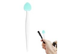 Nose Brush Silicone & Face Scrubber,Silicone Lip Brush,Heart Shape Nose Cleansing,Handheld Double-Sided Soft Scrub, Blackhead Removal and Pore Cleansing,for Maintenance & Makeup