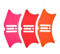 Nose Contour Stencils 3Pcs Silicone Nosetour Contour Stencil Multifunctional Eye Make Up Aids Tool for Makeup Beginners Applying Nose Shadow Highlight Eyeline Lip Line