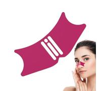 Nose Contour Stencils - Silicone Highlighter 4 in 1 Nose Shadow Shaper, Eyeliner Template, Lip Tool | Reusable Soft Makeup for Face