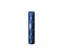 Nose Ear Hair Trimmer Portable Stainless Steel Slicer 360 Degree Quiet Running Button Control Remover Clippers Blue 1Pc Head