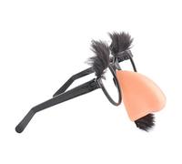 Nose Glasses,Googly Eye Glasses - Costume Accessories with Eyebrows, Mustache Party Favors for School Plays Comic Conventions Movie Cosplay Stage Performances