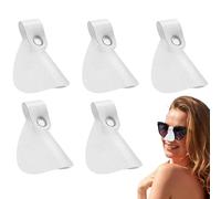 Nose Guards for Eyeglasses, 5pcs UV Nose Guards for Glasses, Nose Guard for Sun Protection, Skin Sun Protection Nose Cover for Men and Women