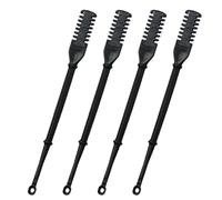 Nose Hair Razor, Double Ended Nose Hair Trimmer | Manual 4 Pcs Double Headed Nose Hair Trimmer | 360 Degree Rotating Nose Hair Removal Tool for Dorm, Home, Business Trip, Travel