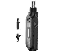 Nose Hair Trimmer | Electric Nose & Ear Trimmer Kit USB Rechargeable Quiet - Portable USB Rechargeable Grooming Tool Kit for Ear, Eyebrow, Nostril