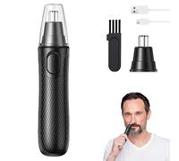 Nose Hair Trimmer for Men, 2025 New Nose Trimmer, Waterproof USB Rechargeable, Dual Edge Blades for Easy Cleansing