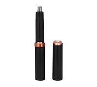 Nose Hair Trimmer for Men, Black Small Multi-Functional Sideburns Trimmer, Electric Nose Hair Shaver Beard Eyebrow Trimmer Cutting Machine, Vibrissa Shaver for Ear Hair Man Father Beard(Black)