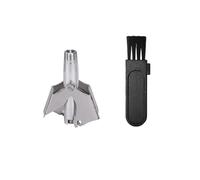 Nose Hair Trimmer for Men, Manual Stainless Steel Full Body Wash Nose Hair Trimmer for Women, Nose Hole Hair Trimmer Scissors(BMXJ001-2Pcs)