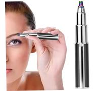 Nose Hair Trimmer for Men Women Electric Portable Washable Reusable 2 in 1 Eyebrow & Nose Trimmer with Replaceable Blade Head, Type-C Charging, Hair for Women