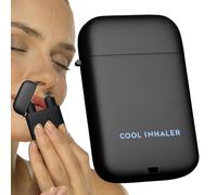 Nose Inhaler Stick, Compact Double Nozzle Aromatherapy Inhaler, Adorable Portable Oil Vaporizer for Sinus Relief, Inhalers Travel Nausea, Motion Sickness and Mental