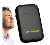 Nose Inhaler Stick, Compact Double Nozzle Aromatherapy Inhaler, Adorable Portable Oil Vaporizer for Sinus Relief, Inhalers Travel Nausea, Motion Sickness and Mental