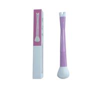 Nose Makeup Brush For Sculpting And Defining Nose Precision Brush Ended Brush U Shaped Nose Brush For Easy Nose Boars Hair Brush (Pink, One Size)