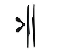 Nose Pad Piece Ear Socks for Rudy Project Rydon Sunglasses Rubber Kit (Black)