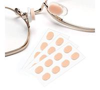Nose Pads Soft Foam Adhesive Anti-Slip Silicone Eyeglass Nose Pads Stick On for Glasses Eyeglasses Sunglasses 12 Pairs, 1.0mm,Skin Color