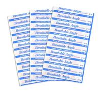 Nose Plasters Against Snoring Nose Strips Snoring Stopper (66 x 19 mm) Nose Strips Against Snoring, for Sleeping and Sports, Improving Breathing (a) (Blue 100)