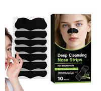 Nose Pore Strips - Oil Control, Gentle and Deep Cleansing, 10 Pieces Per Pack, Nose Cleaning Plasters - For Women at Home, in the Salon, on Business Trips and Everyday Office Use