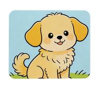 Nose Pup Non-Slip Mouse Pad, High-Density Cloth Surface & Rubber Base, Smooth Precision Control for Gaming, Office & Home, Waterproof Easy-Clean Mouse Mat