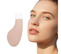 Nose Scraper, Blackhead Scraper, Pore Scraper, Sebum Remover Made of Silicone/Abs, Blackhead Removal Tool, Skin Spatula, Exfoliating Deep Cleansing Tool for Blackhead Pores Cleaning (Skin Color)