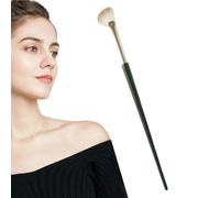 Nose Shadow Brush Half Fan-Shape Precision Scythe Concealer Under Eye Blush | Contour Makeup Tools Cream Powder Highlighter Soft Hair Angled Scythe Concealer for Under Eye Blush Liquid
