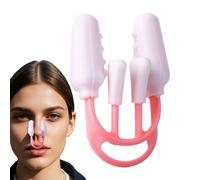 Nose Shaper - Silicone Nose Clip | Ńose Bridge Slimming Clips For Wide Crooked Ńose | Comfortable Daily Wear Device For Breathing Support, Makeup Routine & Beauty Enhancement