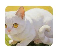 Nose Sniff Non-Slip Mouse Pad, High-Density Cloth Surface & Rubber Base, Smooth Precision Control for Gaming, Office & Home, Waterproof Easy-Clean Mouse Mat