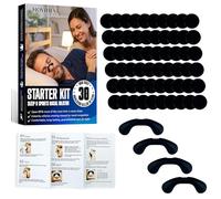 Nose Strips for Snoring & Exercise - 30 Pcs Nasal Strips to Open Nasal Passages, Blocked Nose Relief - Snoring Aids for Men and Women, Anti-Snoring Nose Clip - Nasal Congestion Relief
