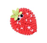 Nose Work Blanket - Slow Feeding Station, Vibrant Fruit Toy for Snuffling, Treat Hiding Carpet, Boredom Buster Gear with Machine Washable Fabric, Soft Foraging Tool for Digging and Treats