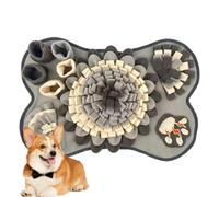 Nose Work Mat for Dogs, Snuffle Mat for Dogs, Pet Feeding Mat, Dog Puzzle, 25 x 17 Inch, Portable Non-Slip Feeding Mat for Dogs, for Cats and Dogs, Portable on