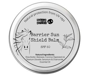 Noseprint Horse Sunscreen SPF 50, High Protection Sun Balm for Horses, Water Resistant, Nose, Muzzle & Face, Sensitive Pink Skin, 100ml