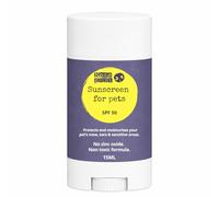 Noseprint Pet Sunscreen Stick SPF 50 15ml for Dogs & Cats | Non-Toxic Zinc Oxide Free Sun Balm | Sun Protection for Nose, Ears, Belly & Sensitive Skin | Travel-Friendly Stick